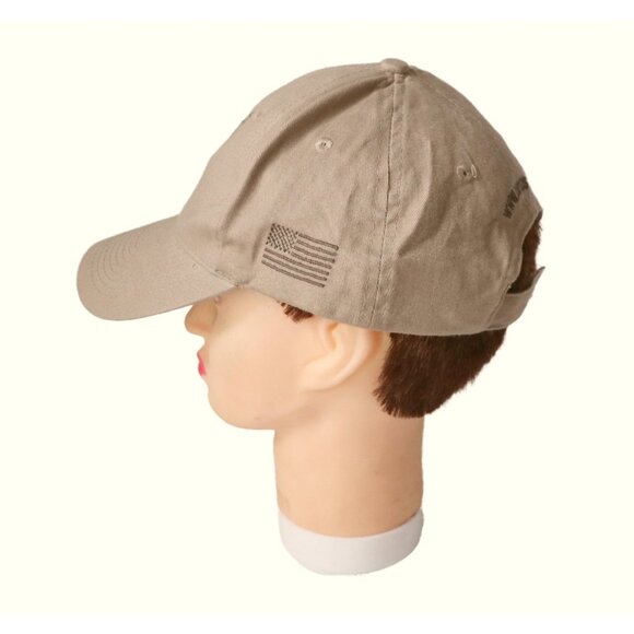 Vintage C.M.P. Distributors Inc. Baseball Cap Embroidered Tan - Picture 3 of 9
